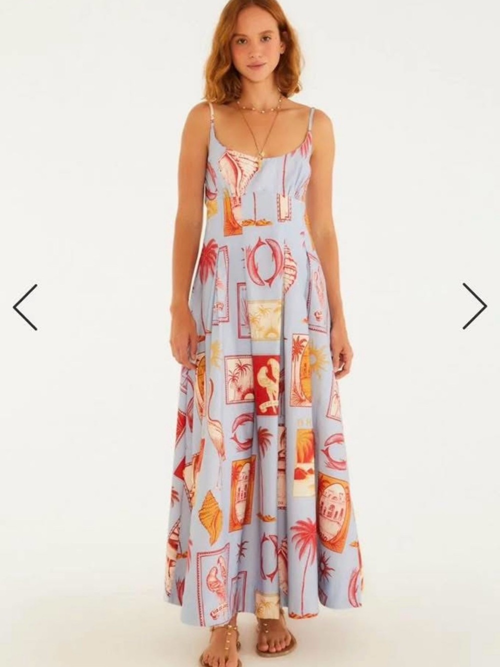 FARM Rio Summer Postcard Maxi Dress